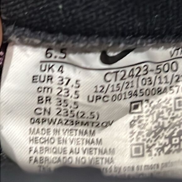 🔥🔥 NIKE React Infinity Run Flyknit 2 Violet Dust Women Sz 6.5 - PERFECT! - Picture 10 of 13